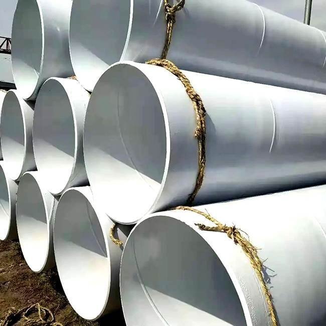 礦用雙抗涂塑螺旋鋼管