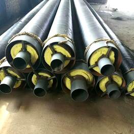 鋼套鋼高溫蒸汽保溫鋼管