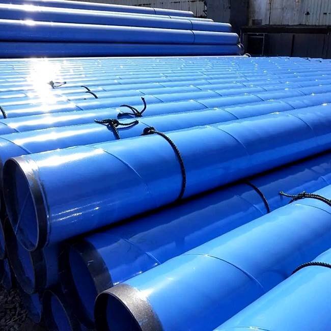 排水涂塑螺旋鋼管 排水涂塑螺旋鋼管