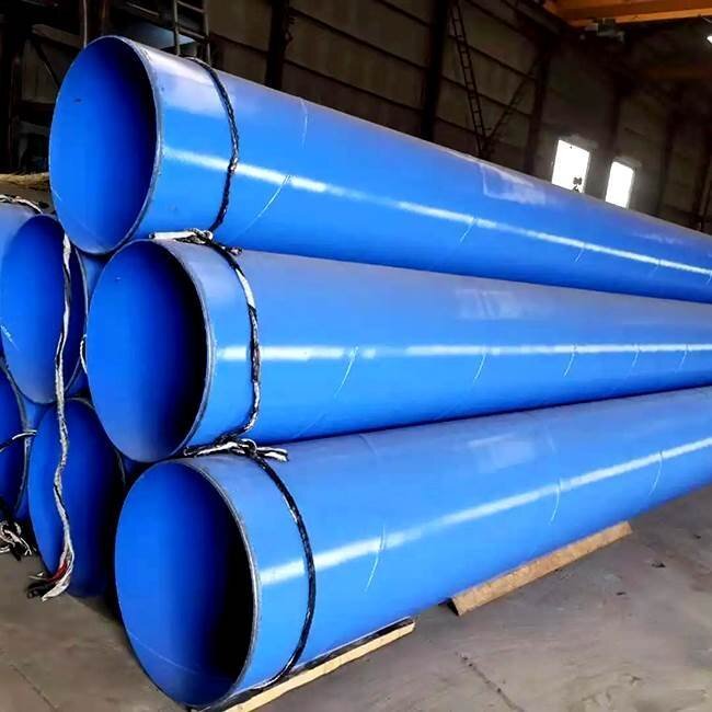 內(nèi)外噴涂環(huán)氧樹脂防腐鋼管 內(nèi)外噴涂環(huán)氧樹脂防腐鋼管