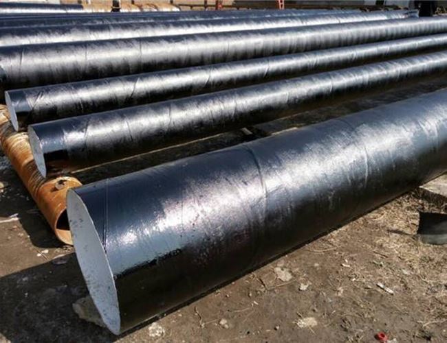 外環(huán)氧煤瀝青防腐鋼管 外環(huán)氧煤瀝青防腐鋼管