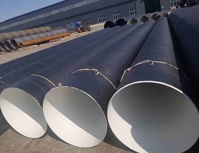 加強(qiáng)級(jí)環(huán)氧煤瀝青防腐螺旋鋼管